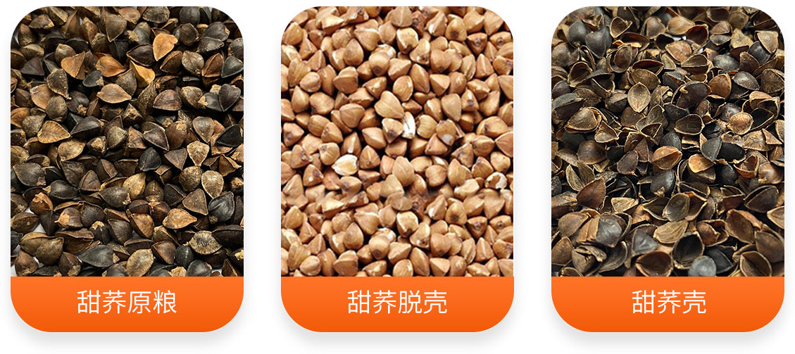 甜蕎麥加工成套設備產成品圖