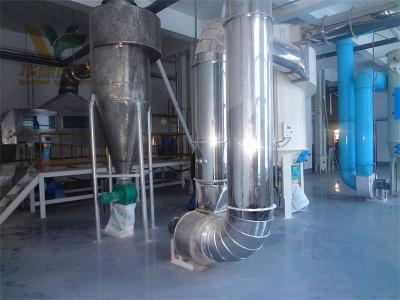 河北日產30噸燕麥片加工設備生產現場(圖)