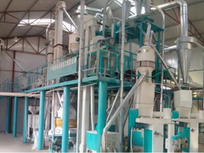80噸級玉米深加工設備河南項城用戶加工現場