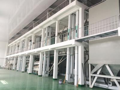 黑龍江依蘭使用華豫萬通設計的250噸玉米加工生產線